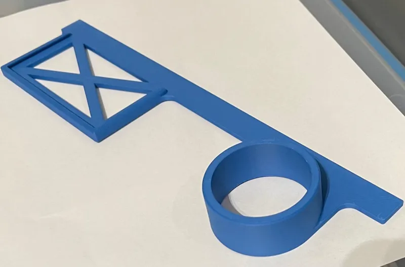 Hygrometer Holder for Sterilite 20Q/19L GasketBox 