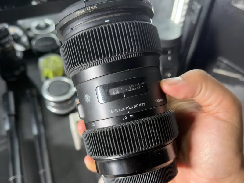 Sigma Art 18-35mm F1.8 Gear Focus / Zoom