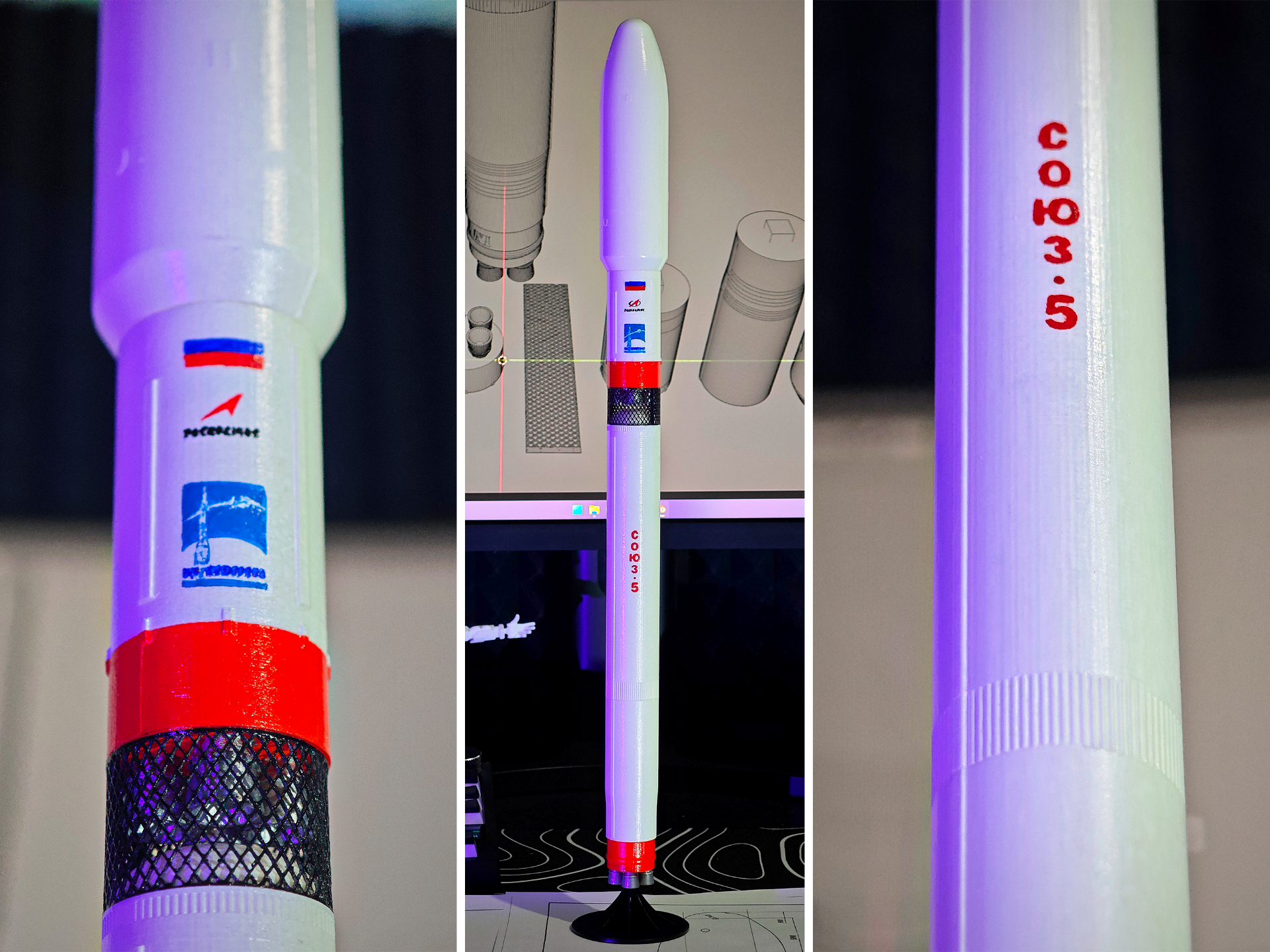 Soyuz (Rocket) - Free 3D Print Model - MakerWorld