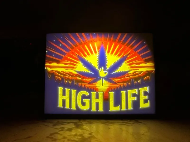 High Life Lithophane