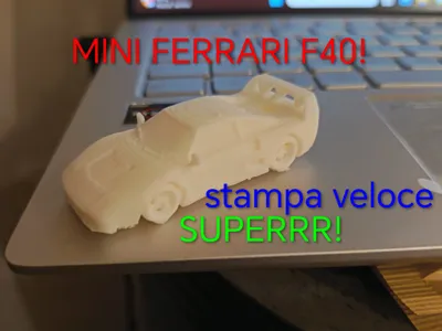 mini ferrari F40 