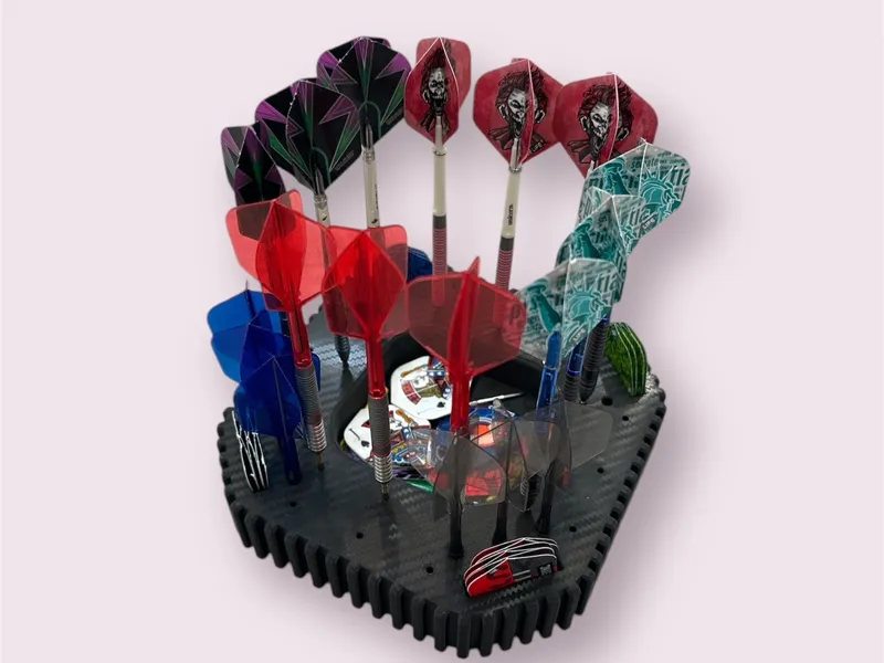 Darts holder display stand Dart set dart organiser