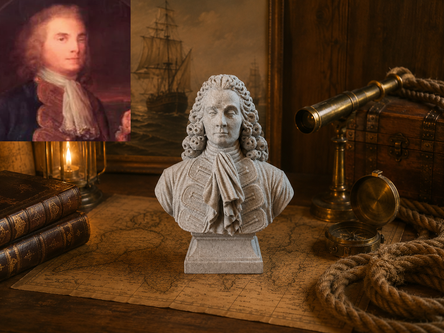 Blas de Lezo y Olavarrieta – Bust