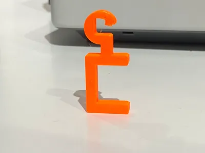Clip-On Shelf Hook for 18mm Shelves