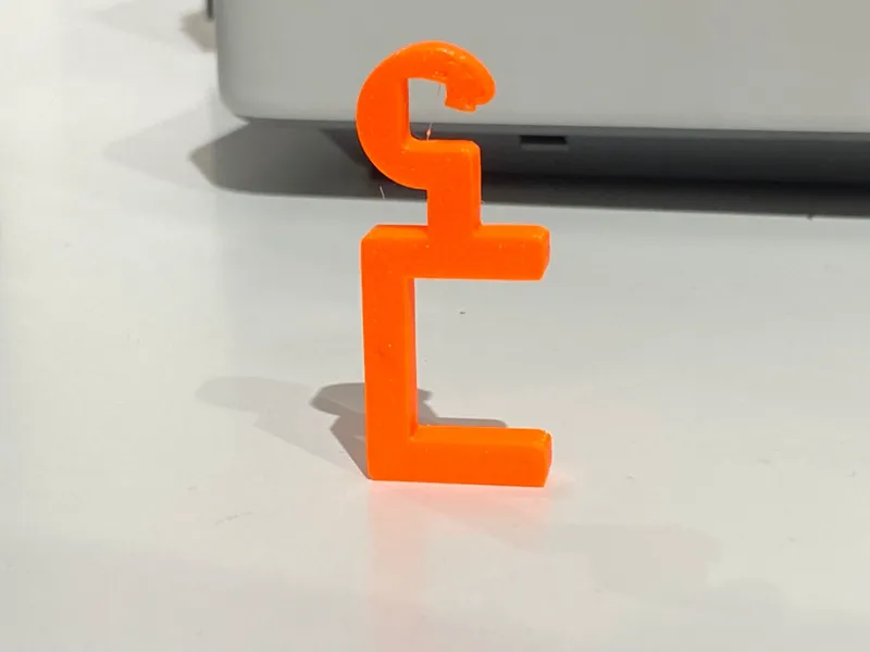 Clip-On Shelf Hook for 18mm Shelves