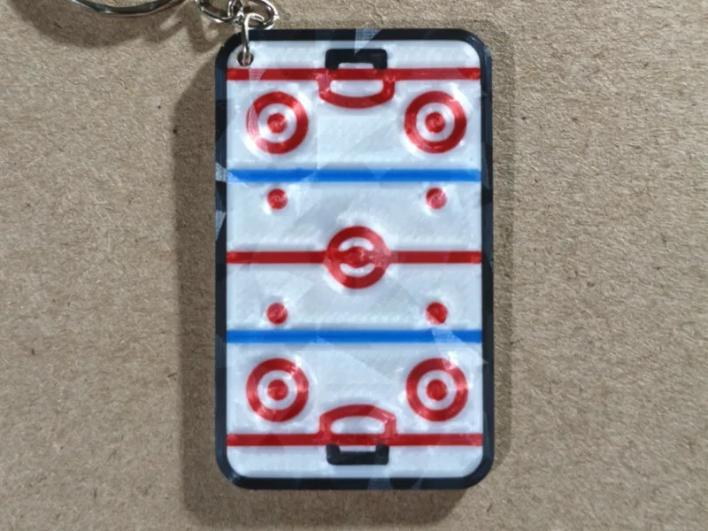 LLAVERO PISTA DE HOCKEY