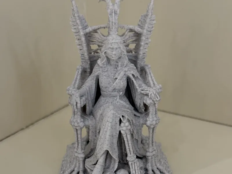 Hel On A Bone Throne