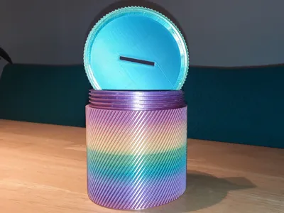 Piggy Bank 120mm with Lid