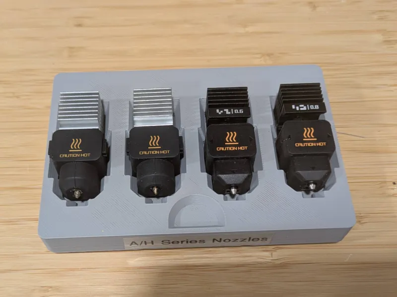 Gridfinity A1/A1 Mini/H2D Series Nozzle Tray
