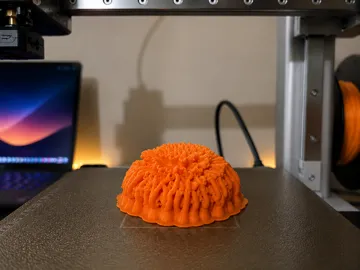 Letrero o emblema decorativo: 3D Printed Flower Ball – Decorative Floral Sphere — vista de referencia 5