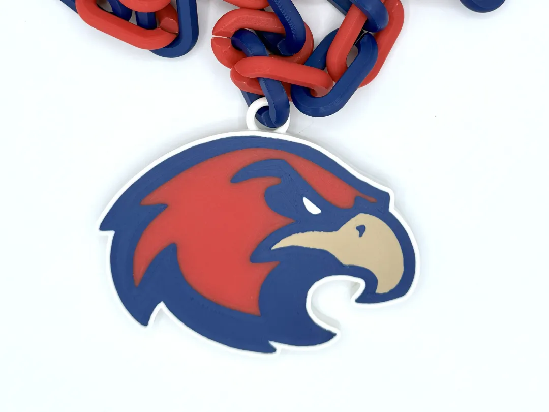 Hawk Chain Hawk Head for Hype Chain - Free 3D Print Model - MakerWorld