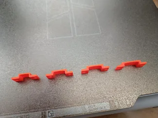 Led list clip, 10,12,14,17 mm