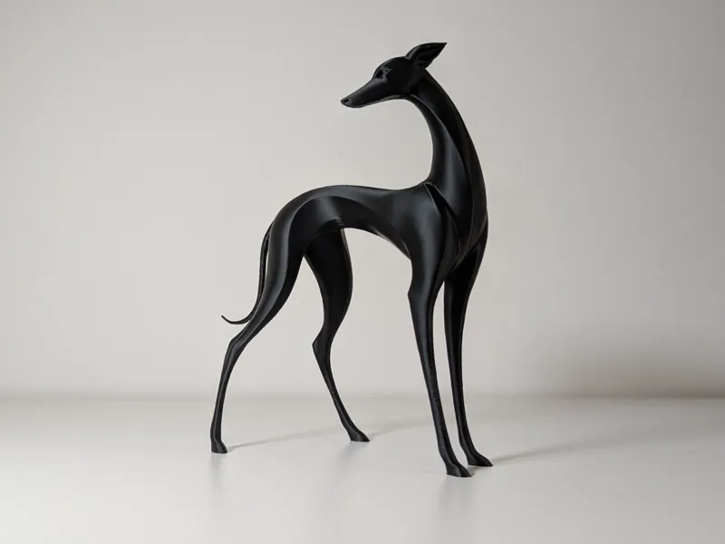 Greyhound Sculpture Decor