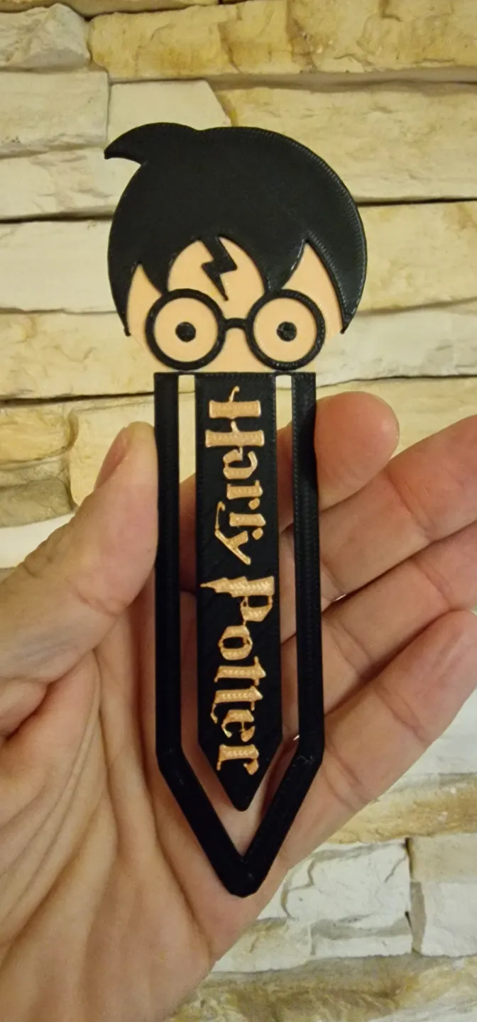 Harry Potter bookmark Marcador libros view 4
