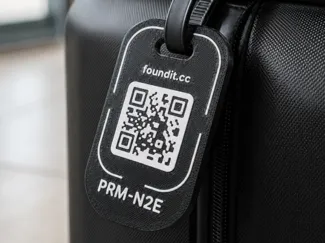 FoundIt Halo — Customizable Lost & Found QR Tag