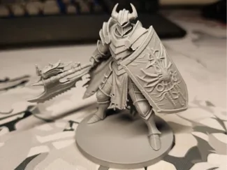 Knight - DragonSlayer Armour - Miniature - D&D