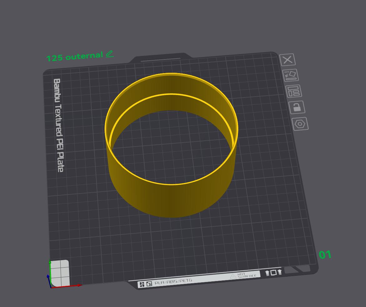 Miniatura 3 do modelo 3D Flat ventilation duct connectors