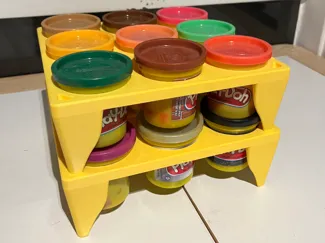 Play-Doh stackable organiser