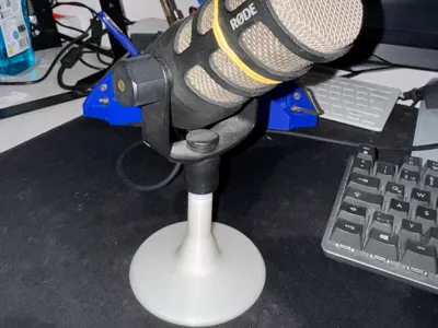 Desk microphone stand