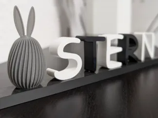 Aufsteller Schriftzug Ostern / Deko 