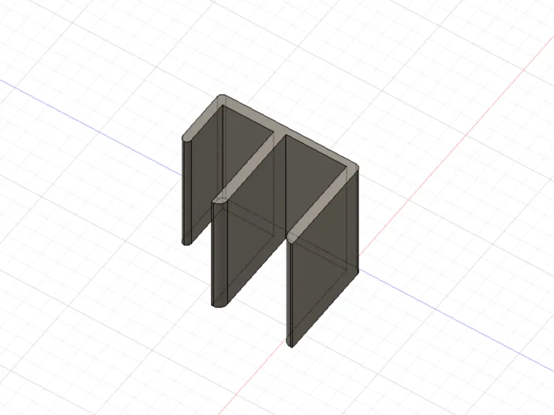 Temporary Furniture Handle 18mm thickness