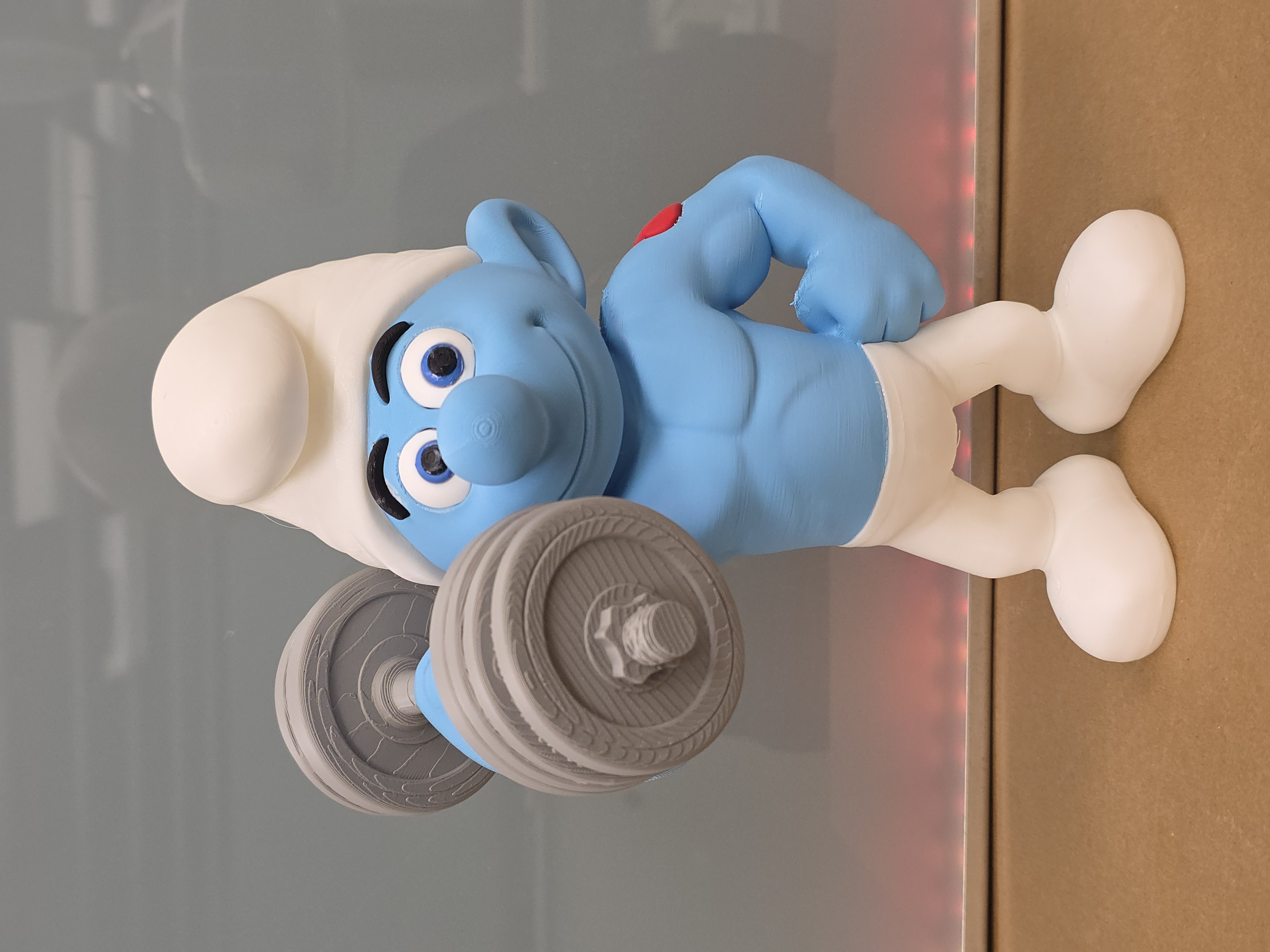 Miniatura 3 do modelo 3D Hefty Smurf / NO AMS