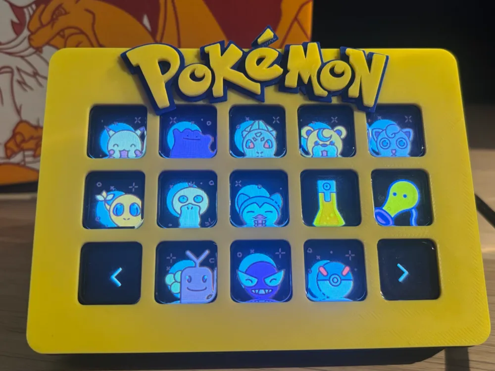 Pokémon Stream Deck Cover - Free 3D Print Model - MakerWorld