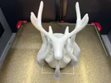 Декоративна фигурка държач за LED свещ с елен