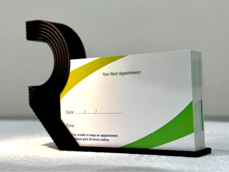 Letter R Card Holder