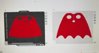 2 variations of capes für heroes - 0.2mm lh