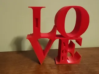 I LOVE YOU sign