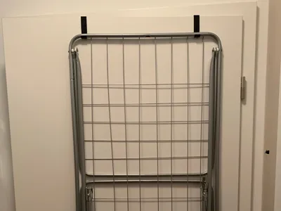 Clothes rack door hook