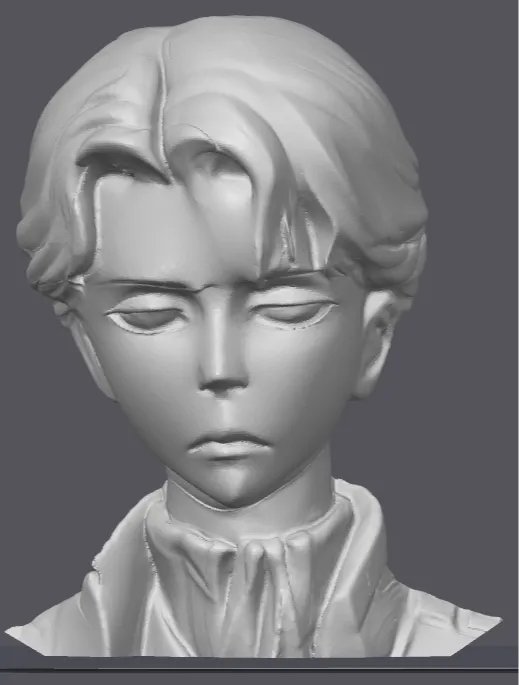 attack on titan captain levi statue