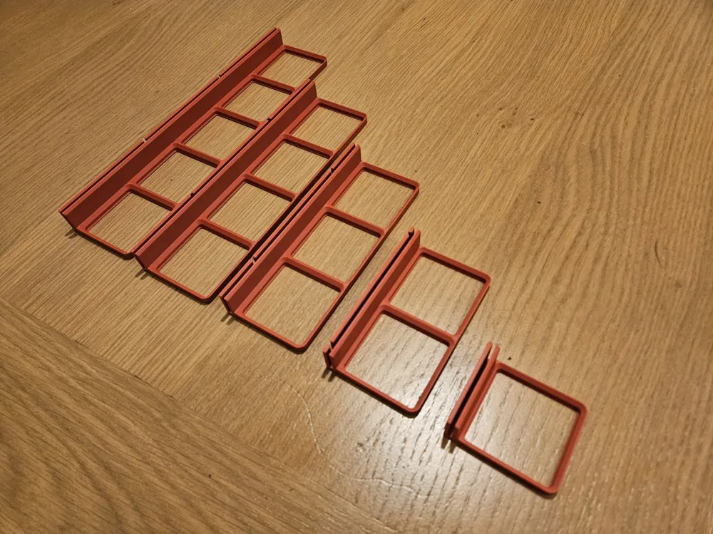 AMS Mounted Gridfinity Base (5 sizes) by vvj21 MakerWorld: Download ...