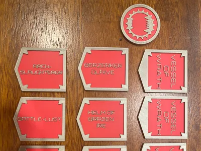 World Eaters Tokens