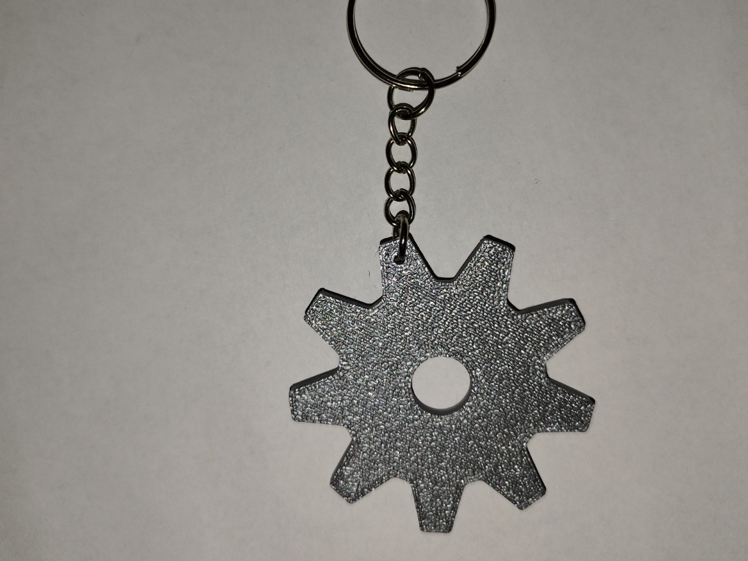 Mechanical Gear Keychain (9-Teeth Edition)
