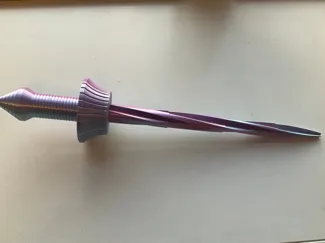 Print in Place Drill Sword / Claymore