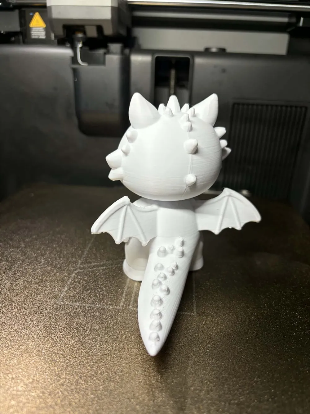 Cute Baby Dragon Figurine – High Quality 3D Print - Free 3D Print Model ...