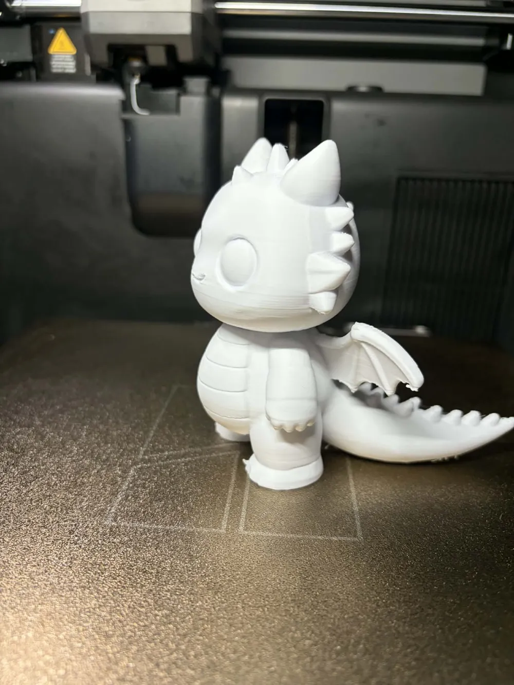 Cute Baby Dragon Figurine – High Quality 3D Print - Free 3D Print Model ...