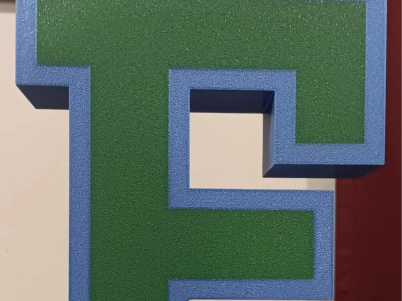 Letter F Piggy Bank