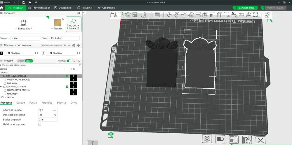 Stitch Phone Holder by rodrigoguerra80 MakerWorld: Download Free 3D Models