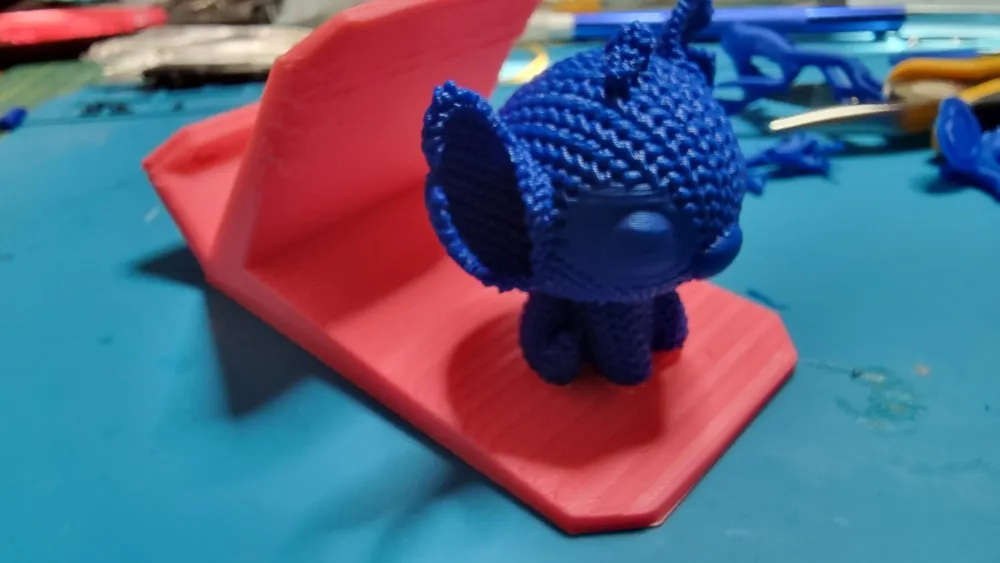 Stitch Phone Holder by rodrigoguerra80 MakerWorld: Download Free 3D Models