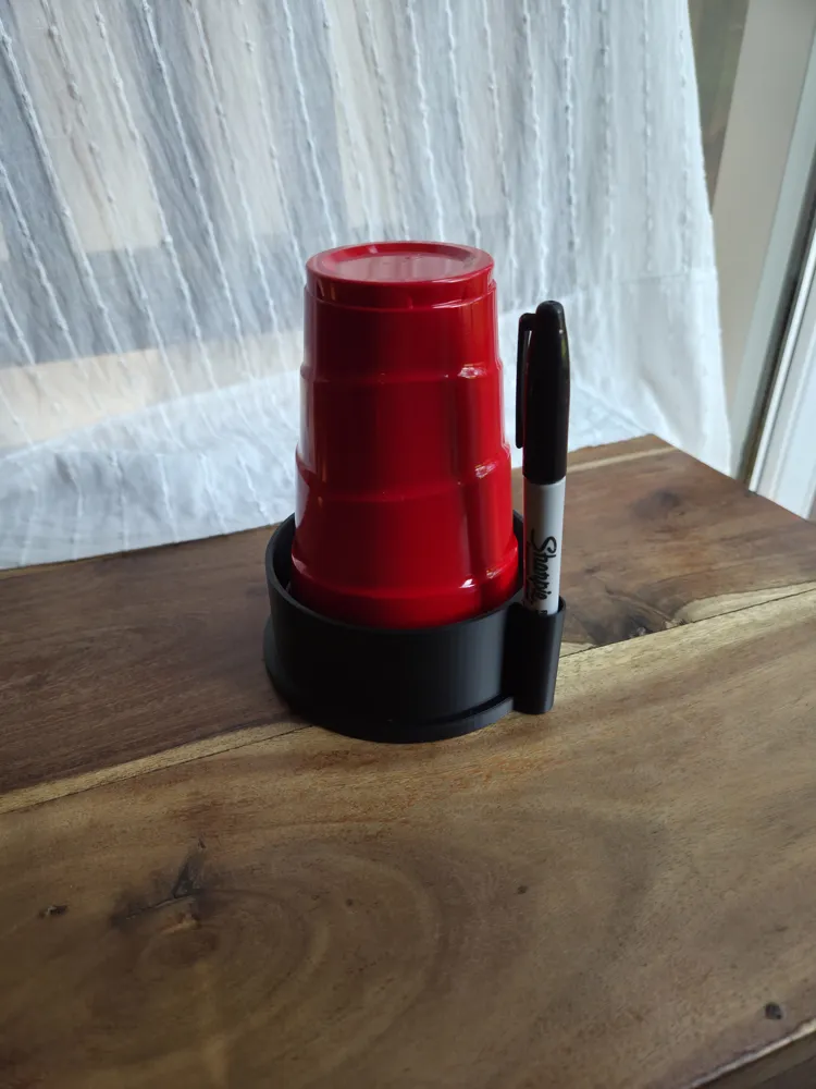 solo cup holder Free 3D Print Model MakerWorld