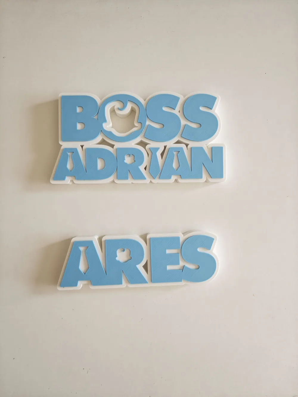 Custom Boss Sign - Free 3D Print Model - MakerWorld