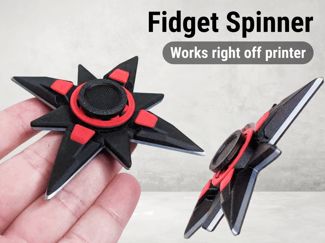 Fidget Spinner | Works right off the printer