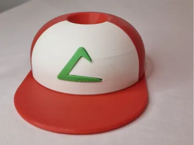 Multi Part Pokeball Stand Hat Pokemon