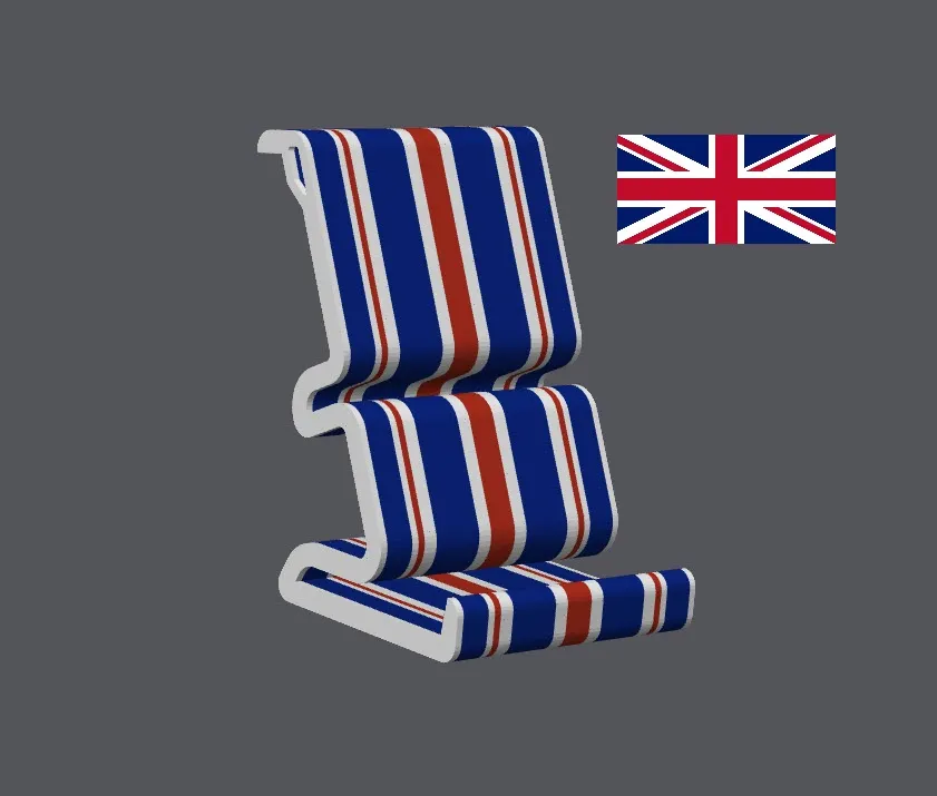 4-Way Phone Stand - version 3 (No AMS required) - Free 3D Print Model ...