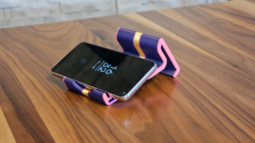 4-Way Phone Stand - version 3 (No AMS required) - Free 3D Print Model ...