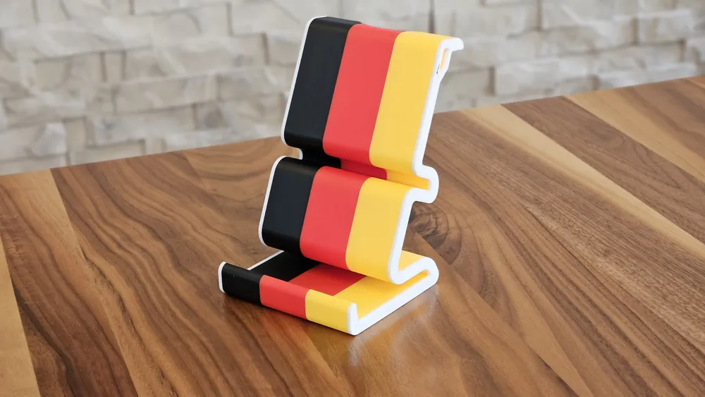 4-Way Phone Stand - version 3 (No AMS required) - Free 3D Print Model ...