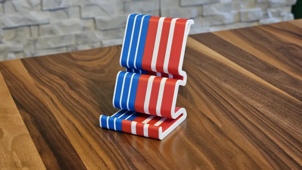 4-Way Phone Stand - version 3 (No AMS required) - Free 3D Print Model ...